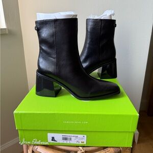 Sam Edelman Winnie Black Heeled Boots